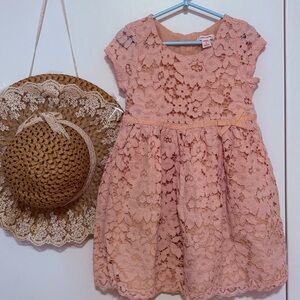 Joe Fresh Blush Lace Kids Dress